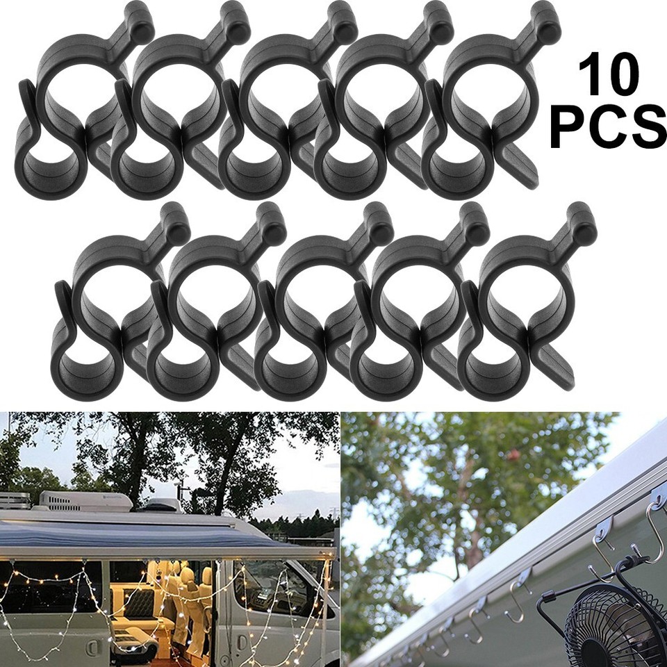 For Awning Support And Hanging Rope Lights Tent Hooks Hooks Clips
