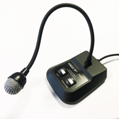 Eagle professionelles dynamisches Tisch-Schwanenhals-Paging-Mikrofon Mikro 6,35 mm Klinke