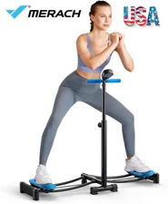 MERACH SKI Machine Exercise Trainer Cardio Fitness Equipment Full Body Workout