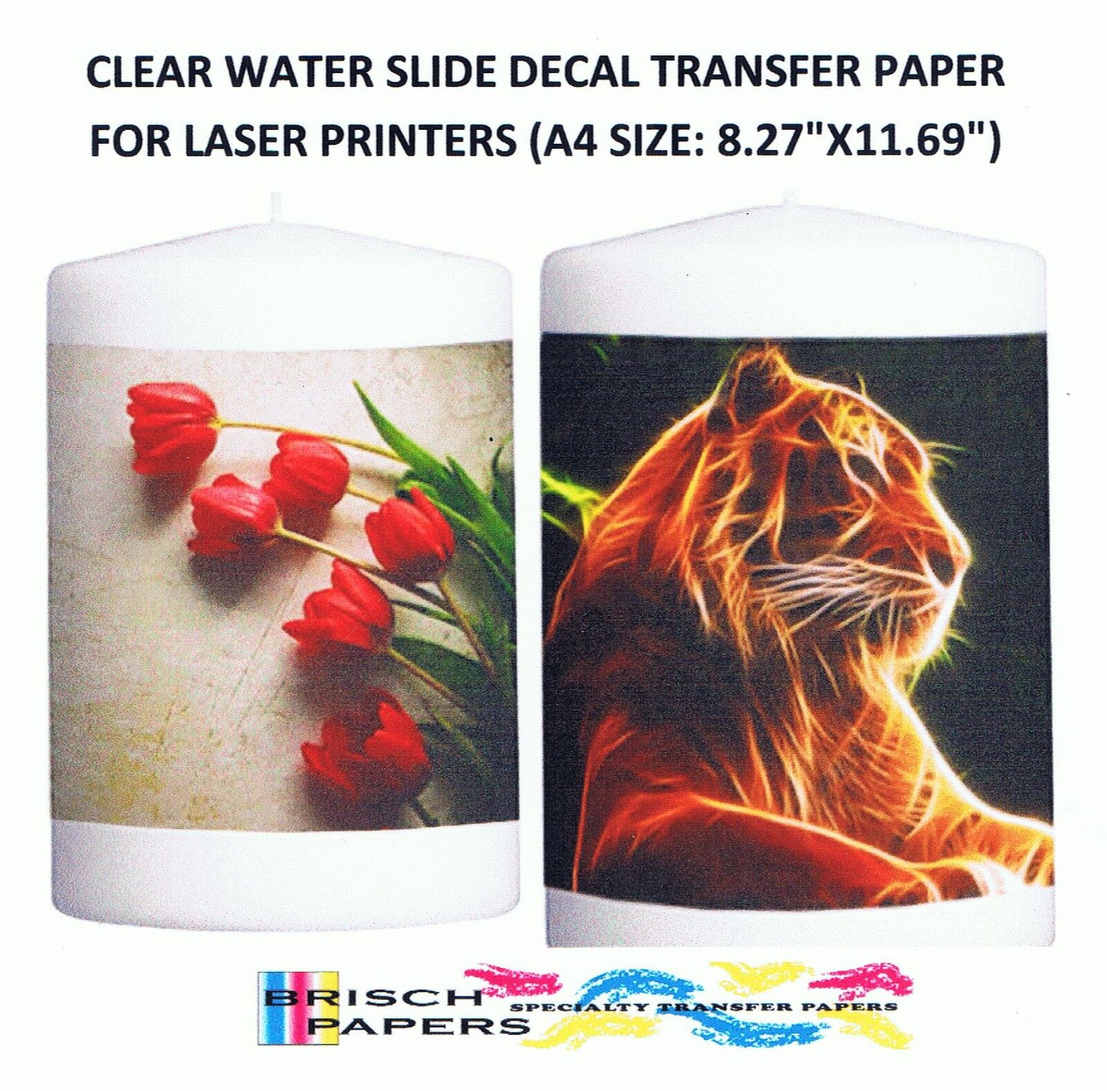 CLEAR WATER SLIDE DECAL TRANSFER Large special price !! PAPER LASER FOR S Alternative dealer 100 PRINTERS: