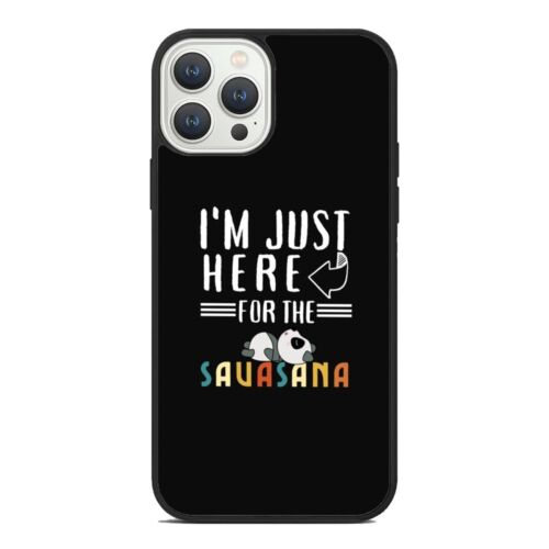 Pandas like savasana For iPhone SE XS XR Max 5 6 7 8 Plus Anti scratch Cover - Picture 16 of 25