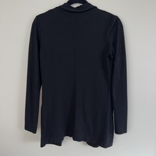Christian Siriano New York Blazer Knit Black, Open Front Women’s Size Xxs