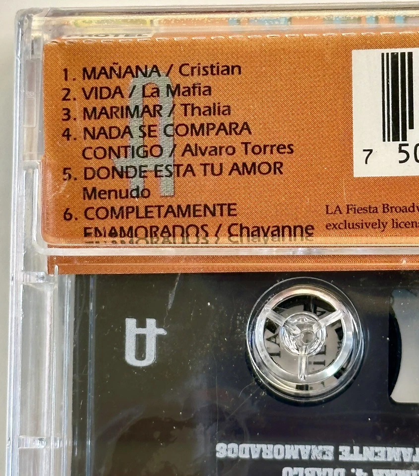 Nuevo MENUDO & RICKY MARTIN Cassette Tape YURI La Mafia Broadway Sellado 90s New - Image 4 of 4