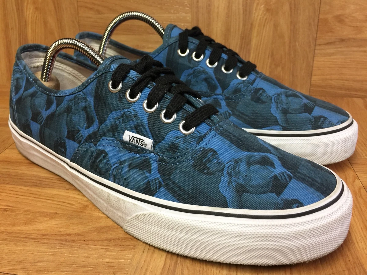 RARE🔥 VANS x Supreme BRUCE LEE Authentic Sneakers Sz 9 Men’s Vintage Shoes LE
