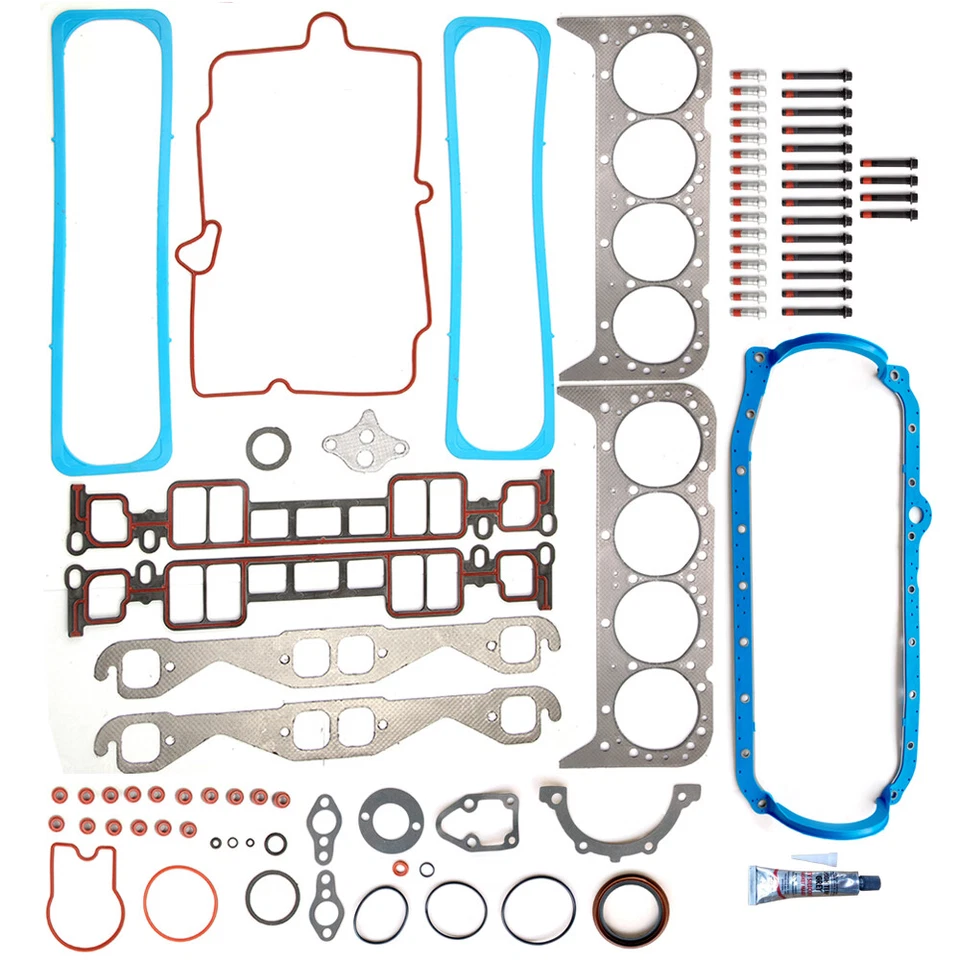 Engine Full Gasket Set w/Head Bolts Fit for GMC C1500 Suburban 96-99 5.7L - Image 3 of 4