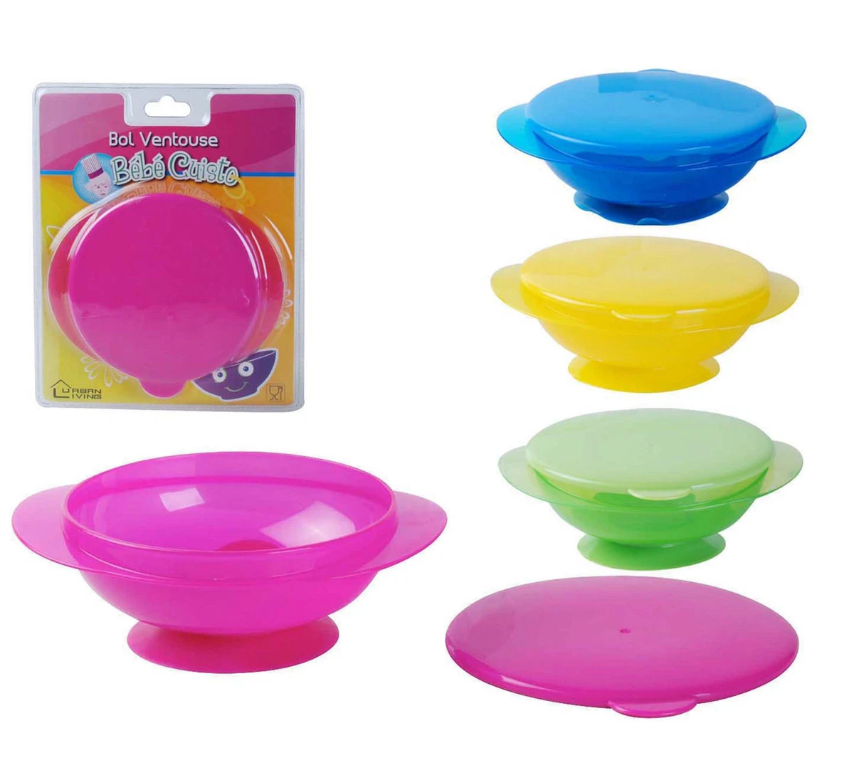Gamme de sets vaisselle sans BPA, sans plastique, de chez