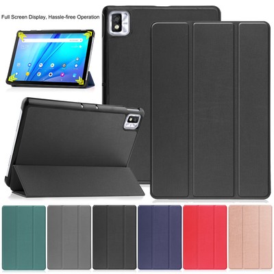 For TCL TAB 10s 9080G 10.1'' 2021 Tablet Case Folding Folio Smart Cover Stand