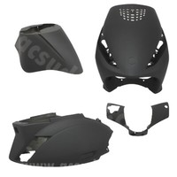 Verkleidungskit TNT 4-Teilig Schwarz Matt FüR Piaggio Zip 2 50 Ccm