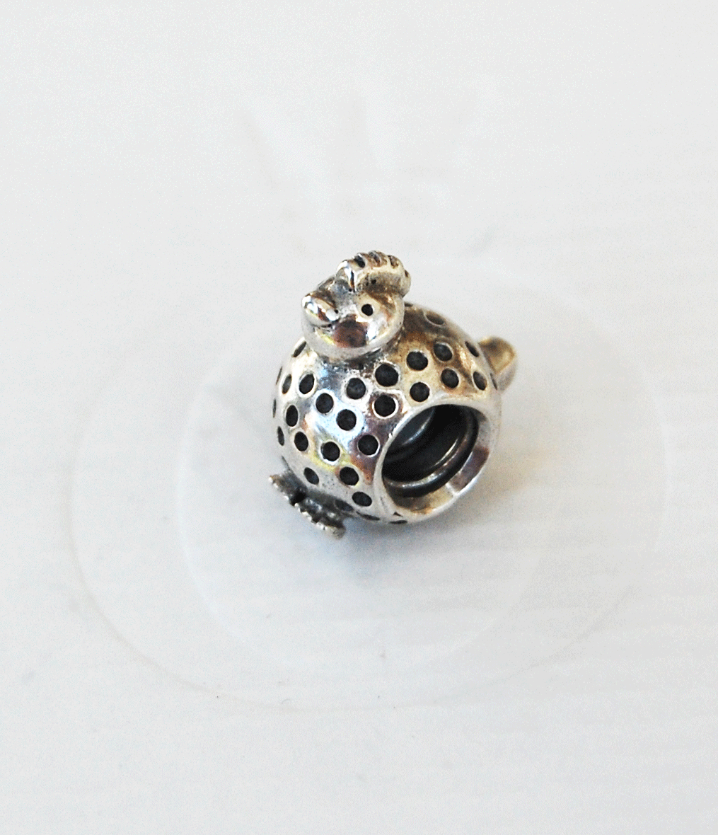 Genuine Pandora Charm Bead Chicken 790302 retired