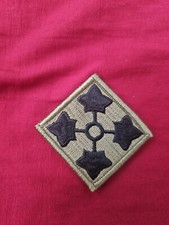 4th Infantry Division OCP Hook  Loop Patch