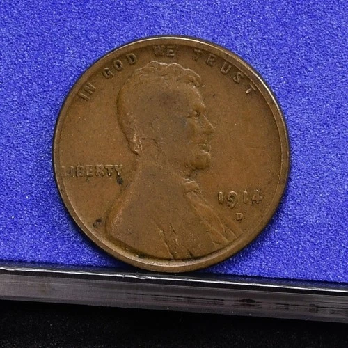 1914-D Lincoln Wheat Cent - Good (#61237-L)