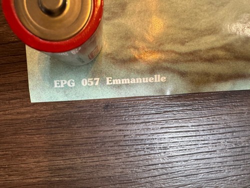 Vintage EPG Poster - Emmanuelle EPG 057 - Measures 33.5 x 23.5 - Picture 10 of 12