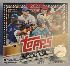 2021 Topps Baseball Holiday Mega Box Brand New And Factory Sealed Relic Or Auto