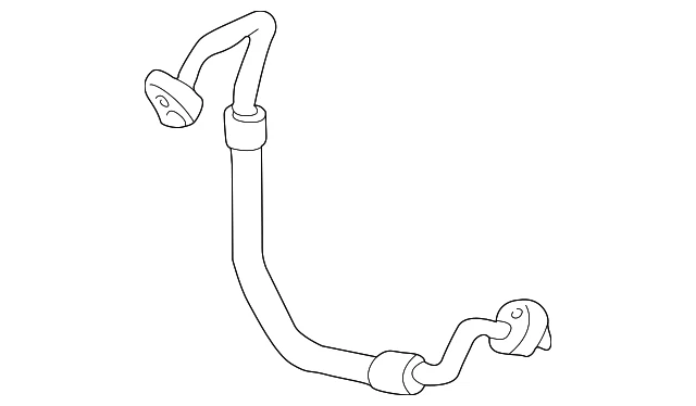 Genuine Mazda 2000-2003 Protege Protege5 Discharge Hose BJ1P-61-461A