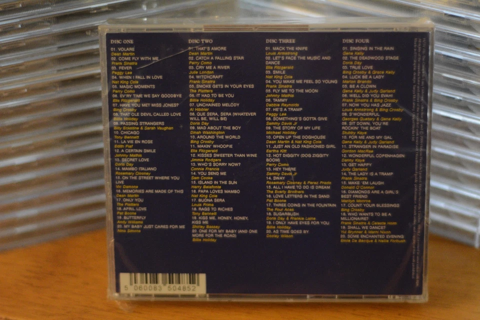 Complete Easy Listening 4CD Set Frank Sinatra Dean Martin Doris Day Jazz Hits - Image 2 of 2
