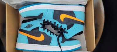 Sz 11.5 Air Jordan Nike 1 ZM Air Comfort 2 DV1307 408 Men Blue White Orange NIB