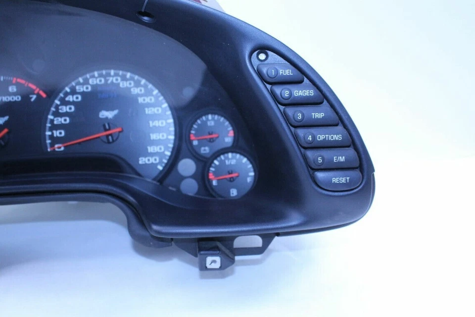 Chevrolet Corvette 2003 cupé de 2 puertas C5 velocímetro velocímetro cuadro de instrumentos fabricante de equipos originales U Foto 3 de 4