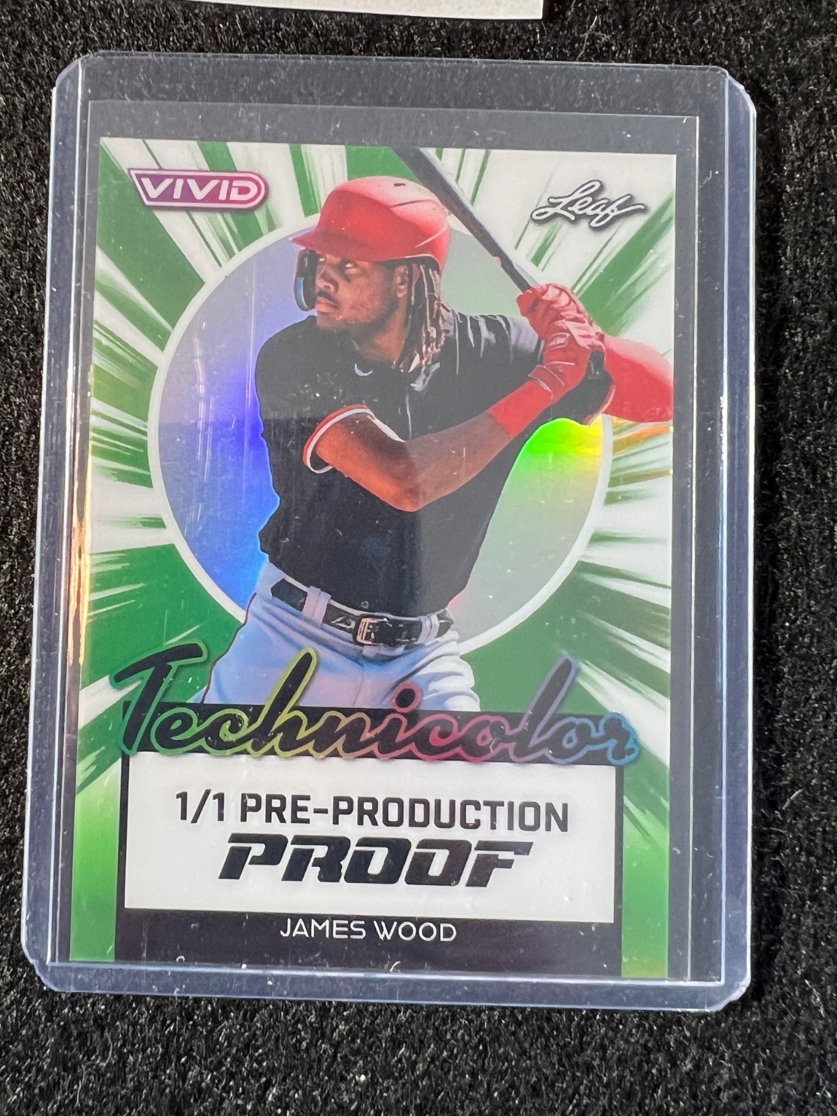 Rare # Bookend James Wood Gold 2024 Bowman Chrome My 1st 50 /50 Last Print + 1/1 view 6