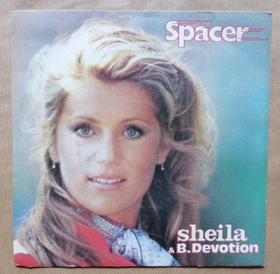 SHEILA & B. DEVOTION Spacer 7" 45T Don't Go CARRERE 49.553 Chic 1979 VYNIL EX - Photo 1/2