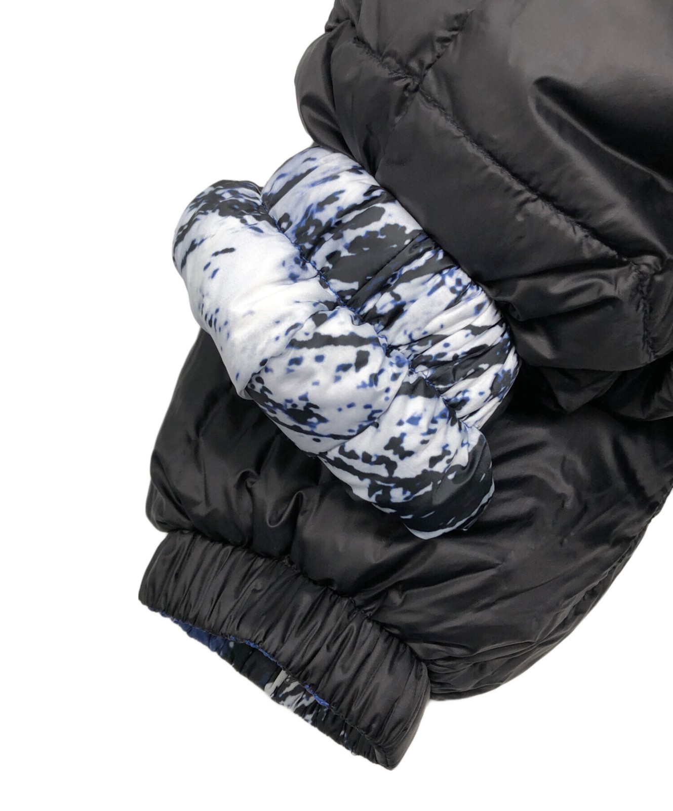 FIRST DOWN reversible down jacket Size: M Blue Me… - image 7