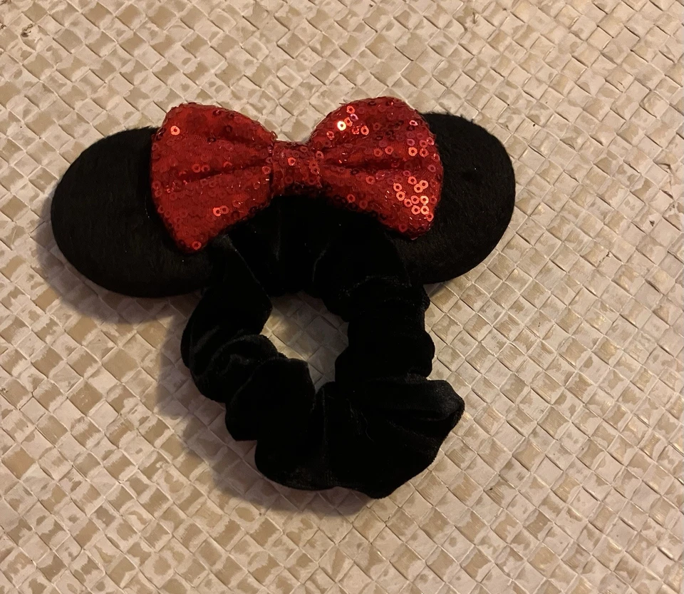 Lote de 5 disfraces de Halloween estilo orejas de ratón cola de caballo crujientes pelo rosa rojo intenso Foto 4 de 4