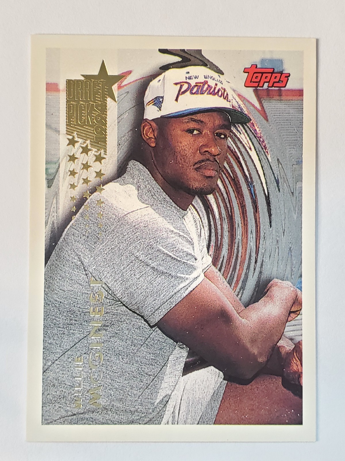 1994 Topps #74 Willie McGinest RC!!! ~ New England Patriots ROOKIE!!!