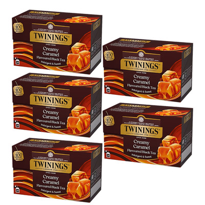 Twinings Creamy Caramel Black Tea 20 Beutel Auswahl 1 2 5 10 15 Packungen