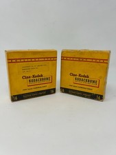 Lot of 2 Vintage Cine-Kodak 16mm Kodachrome Sealed Expired Nov 1952  Mar 1953