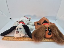 Lot of 2 Pound Puppies Plush - 2022 Hasbro Retro Series - Excellent Condition