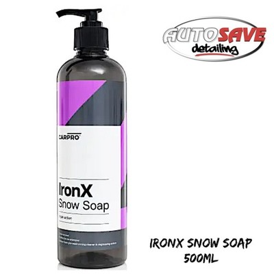 CarPro - IronX Schneeseife 500ml pH-neutral so sicher für alle Lackierungen
