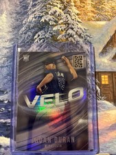 2022 Panini Capstone Baseball #V-5 Jhoan Duran Refractor Velo Insert Rookie RC