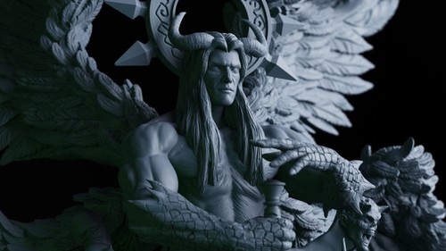 Lucifer Model 12:1 Scale | Harbingers of the Apocalypse Collection - Bild 3 von 9