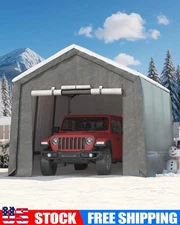 10 x 15ft Outdoor Storage Shed, Waterproof Heavy Duty Shelter Portable Shed