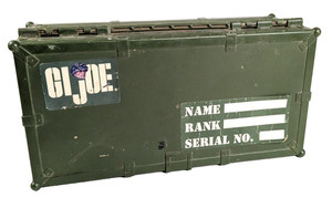 1990s GI Joe Action Accessories Cary Case Chest Box Plastic - L1