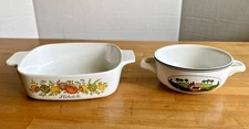 Villeroy & Boch Design Naif Soup Cup & Casserole Dish no Lid Corning Ware