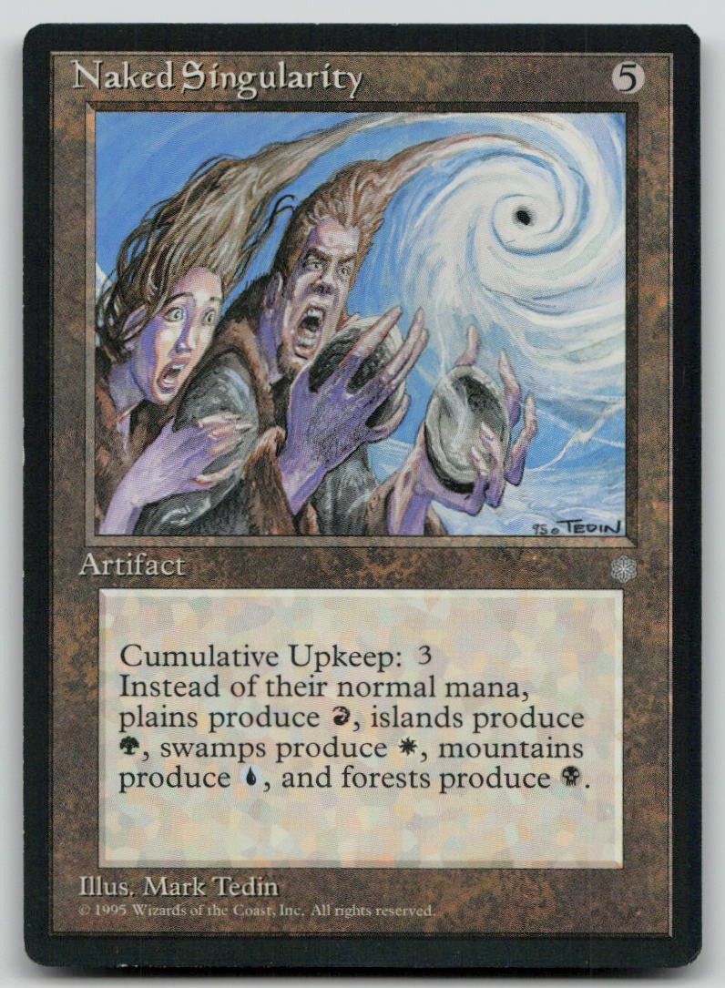 Naked Singularity [Ice Age - 330] Lightly Played Rare Magic