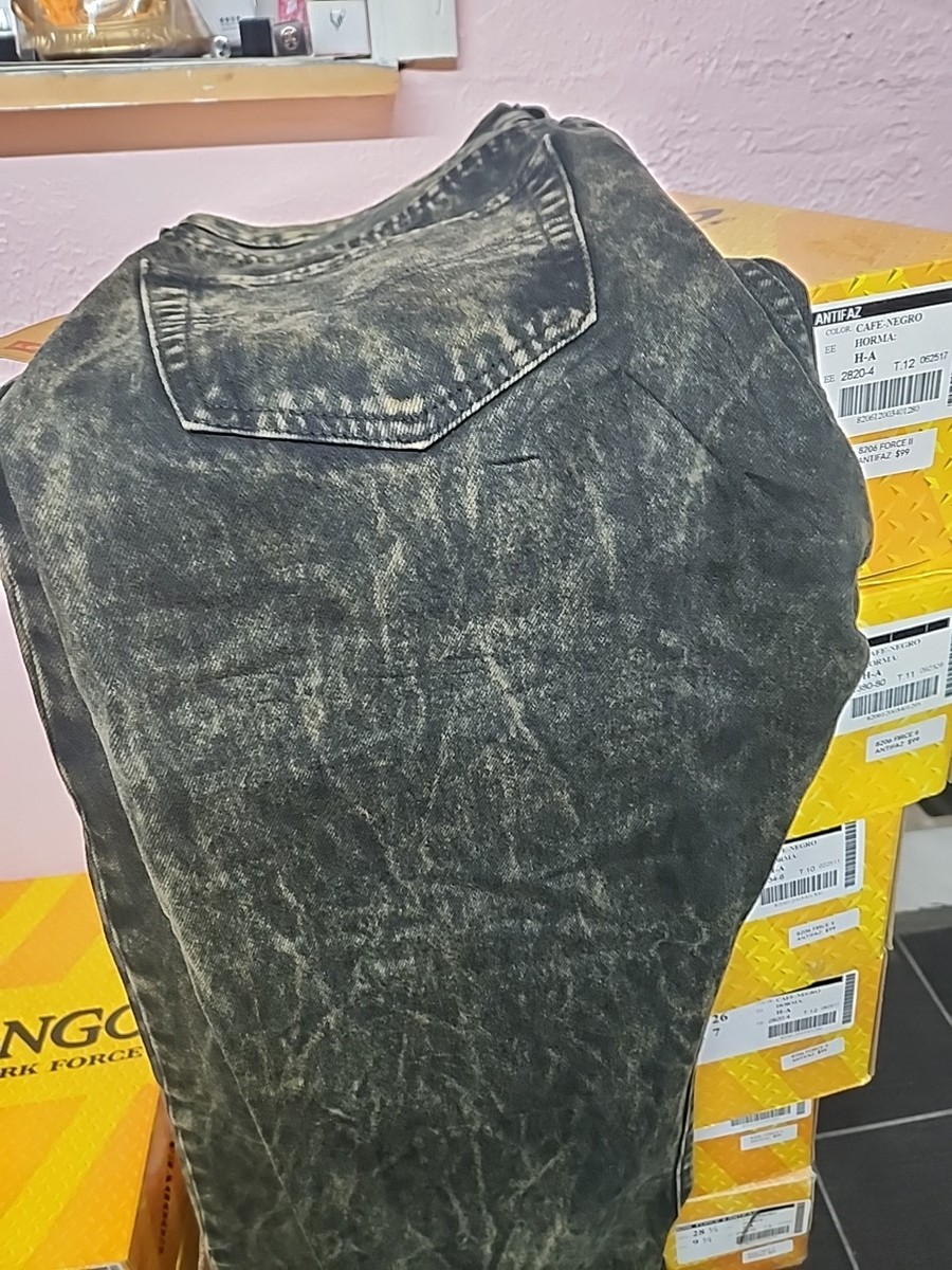 Vintage Levis 501 Jeans Mens 34×34 Black Acid Wash USA 90s Button