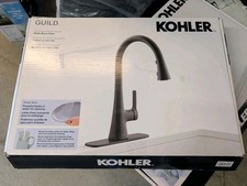 Kohler Guild Pull-Down Kitchen Faucet - Matte Black Finish