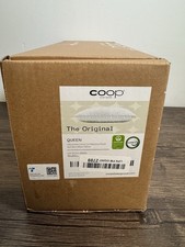 Coop Sleep Goods The Original Pillow Adjustable Memory Foam QUEEN NEW SEALED