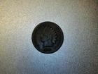 1878 US Indian Head Cent! VG/FINE! Lower Mintage! Old US Coin!