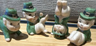 MSR Imports Inc. 1984 Hand Painted Ceramic Leprechaun Figurines Set of 4 — photo 1