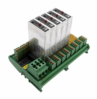 E-T-A electronic SVS1-08-L4-S1-E0-C1 module + ESS1-001-DC24V-3A/6A -used-