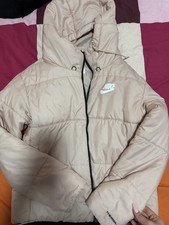 Nike Therma-FIT Puffer Jacket Women s M Beige...