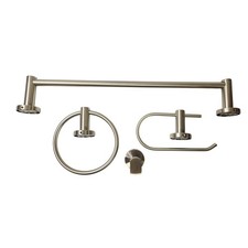 Symmons 35AC4BUNDLESTN Dia Bathroom Hardware Set - Satin Nickel