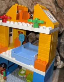 Lego DUPLO 10835 Family House Retired  Incomplete but has Ex. Pcs. No Box/Manual