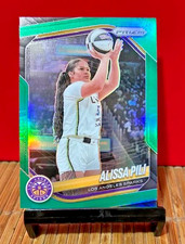 2025 Panini Prizm WNBA Green Prizm #78 Alissa Pili