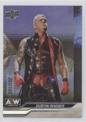 2024 Upper Deck AEW All Elite Wrestling Piledriver /100 Dustin Rhodes #3 16vq