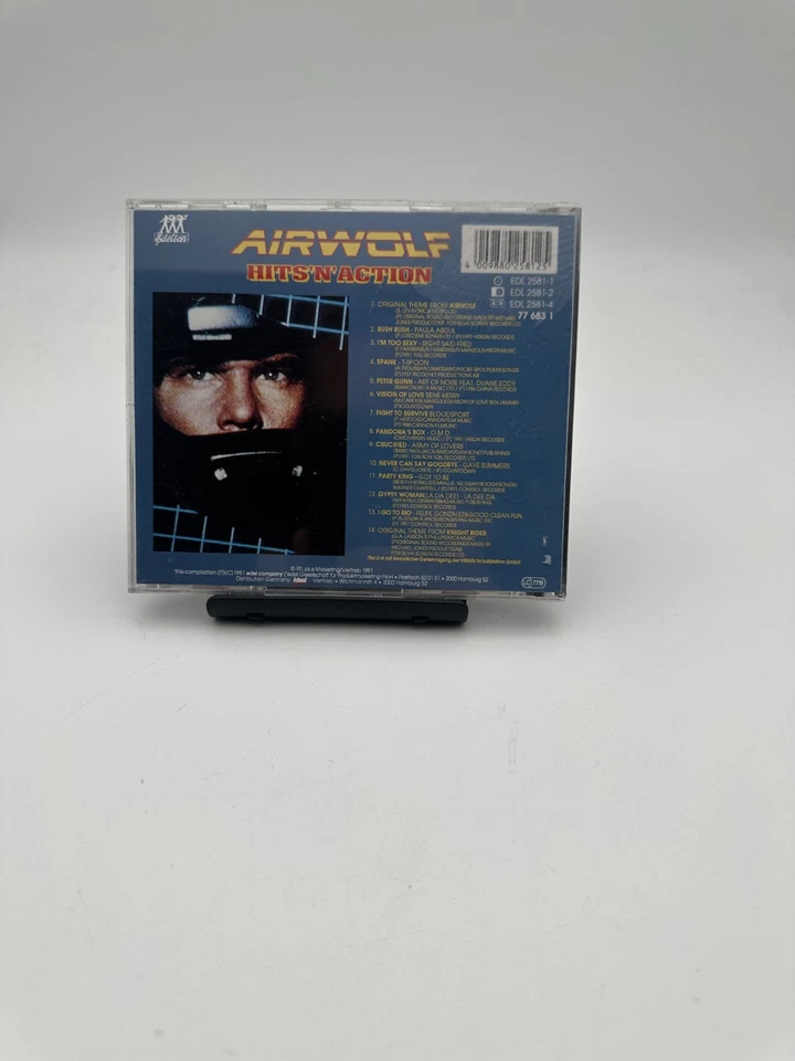 Airwolf HitsNAction CD Titelsong Serie Kult Soundtrack 1991 Musik - Bild 2 von 4