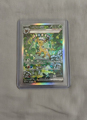 Leafeon ex 144/131 Prismatic Evolutions Special Illustration Rare NM