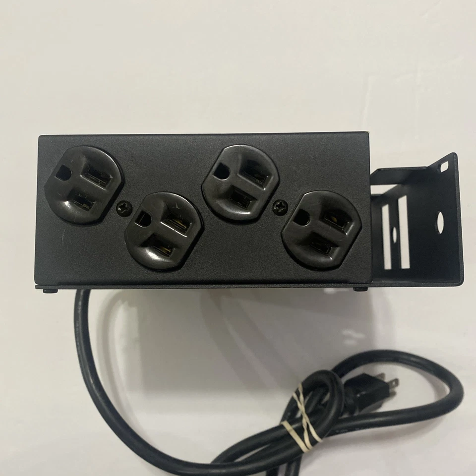 2 Elation DP-415 4-Channel DMX Dimmer Pack with American DJ T4 4 Channel Chaser - Image 4 of 4